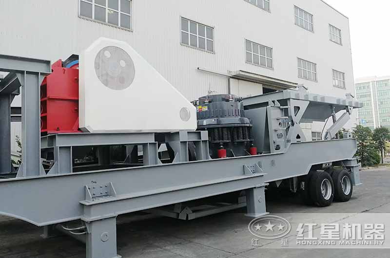 四合一移动破碎机 四合一移动破碎机