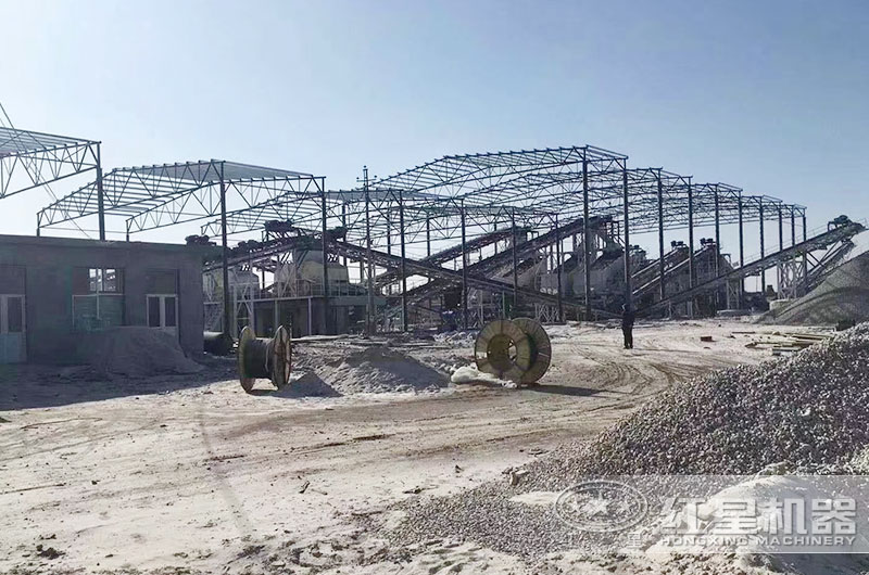 河北固定HX反击破碎机生产现场 河北固定HX反击破碎机生产现场