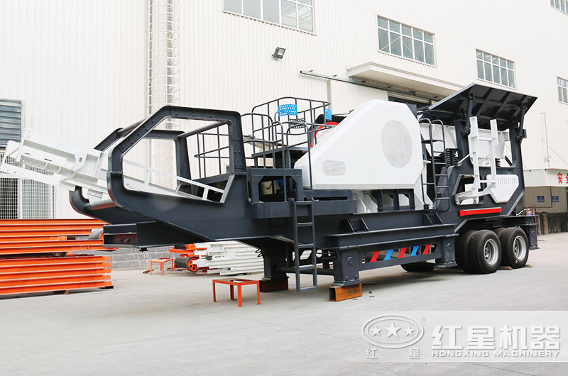 粗碎颚破流动碎石机 粗碎颚破流动碎石机