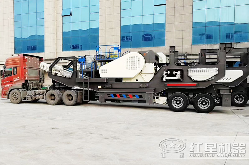 移动煤炭破碎机发货实拍图片 移动煤炭破碎机发货实拍图片