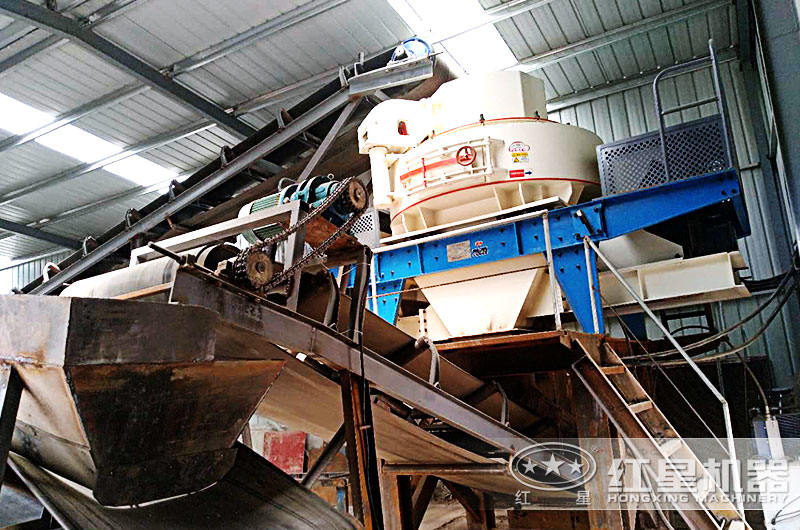 VSI制沙机室内环保无尘生产现场 VSI制沙机室内环保无尘生产现场