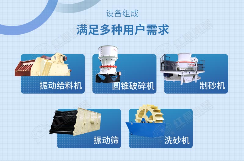 双机联合制砂作业 双机联合制砂作业