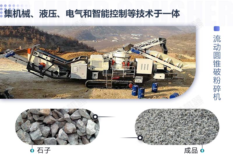 流动圆锥粉碎机 流动圆锥粉碎机