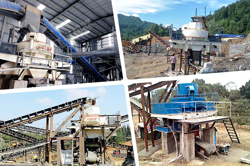 多地砂石制砂客户现场合集 多地砂石制砂客户现场合集