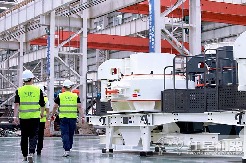 陕西汉中用户来厂参观选购小型机制砂机器 陕西汉中用户来厂参观选购小型机制砂机器