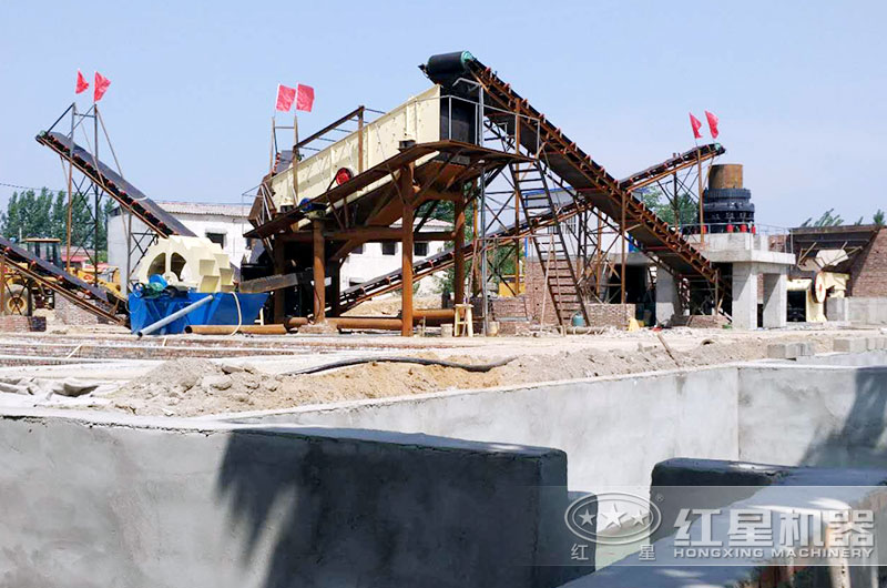 全套制砂洗沙生产现场 全套制砂洗沙生产现场