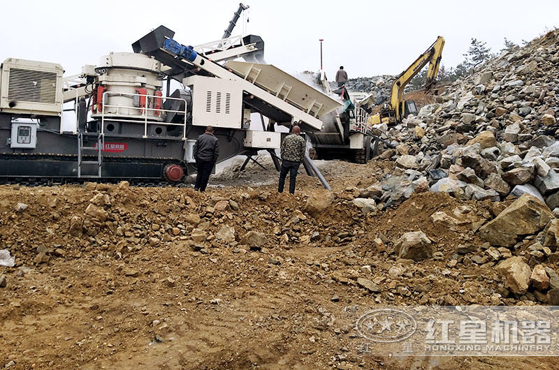 采石场作业现场 采石场作业现场