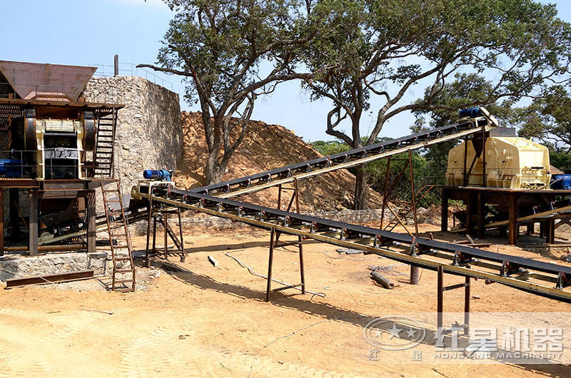 鄂破搭配双台反击破四川南充生产现场 鄂破搭配双台反击破四川南充生产现场