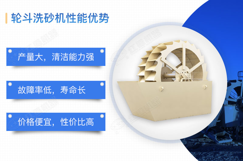 轮斗洗砂机优势 轮斗洗砂机优势