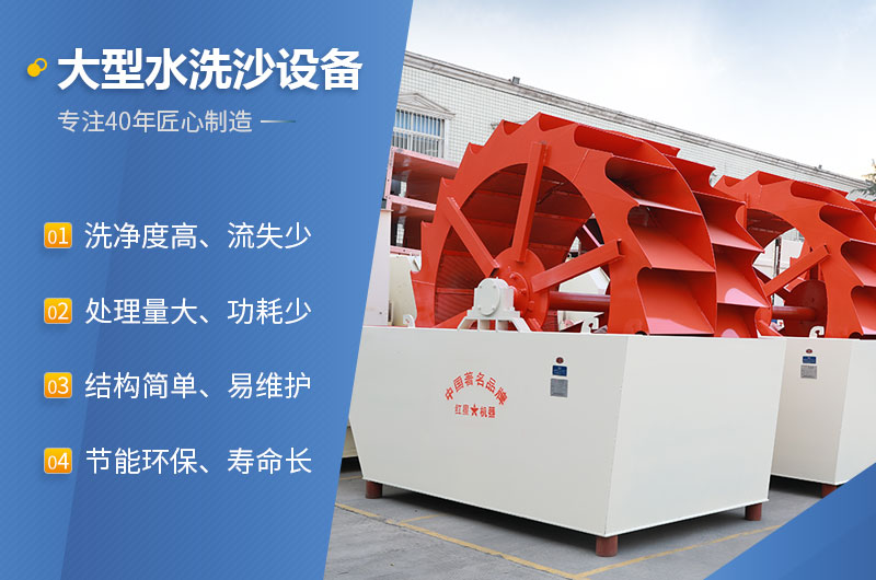 QY千亿国际机器大型水洗沙设备性能特点 QY千亿国际机器大型水洗沙设备性能特点