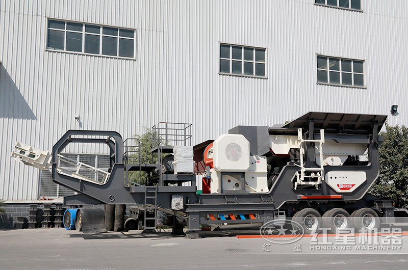 QY千亿国际轮胎式移动破碎站 QY千亿国际轮胎式移动破碎站