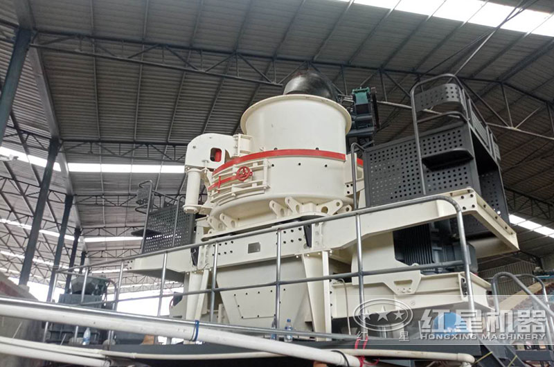 河北客户室内制沙生产线现场 河北客户室内制沙生产线现场