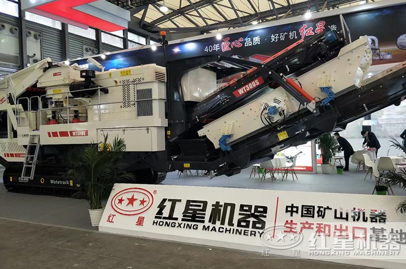 河南QY千亿国际智能履带式移动破碎站 河南QY千亿国际智能履带式移动破碎站