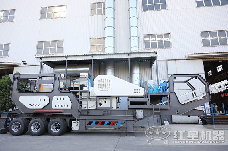 轮胎车身与颚破搭配的移动破碎机 轮胎车身与颚破搭配的移动破碎机