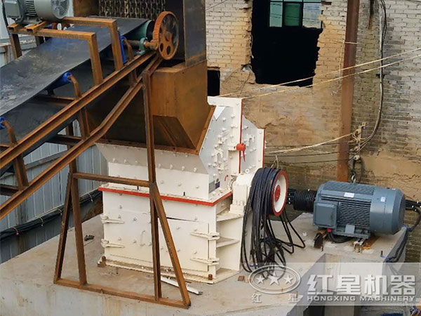 细碎制砂机作业现场 细碎制砂机作业现场