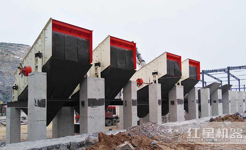 筛分现场 筛分现场