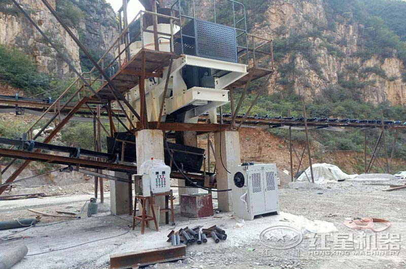 VSI制砂机应用加工现场 制砂加工现场